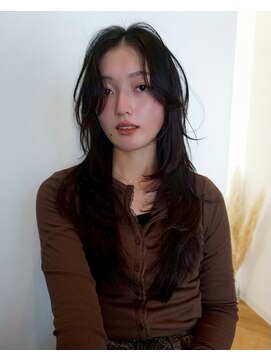 ディーンジェシー 栄店(DEAN JECY) アッシュグレージュカラーハイトーンカラー顔周りブリーチ