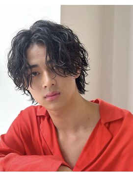 アストラ(ASTRA) MEN’S HAIR/波巻きツイストスパイラル/リバースセンターパート