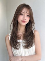 エリス ナンバ(Eliss Namba)&nbsp;小顔矯正☆ワンホンレイヤー×ヘーゼルベージュ