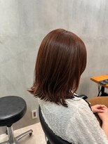 スタンド バイ ヘアー アンド コーヒー 恵比寿(STAND By HAIR ＆ Coffee)&nbsp;オレンジカラー