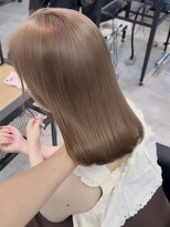 クペウイビ 心斎橋(cope'u yive)&nbsp;ミルクティーベージュ/ハイトーンカラー/ケアブリーチ/心斎橋