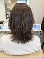グロウ バイ フェイス(GLOW by face)&nbsp;３０代４０代５０代ミディアムレイヤーボブ