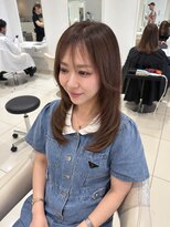 アッシュ 武蔵小金井店(Ash)&nbsp;＼武蔵小金井/白髪ぼかし/大人レイヤー/シアーグレージュ/40代／
