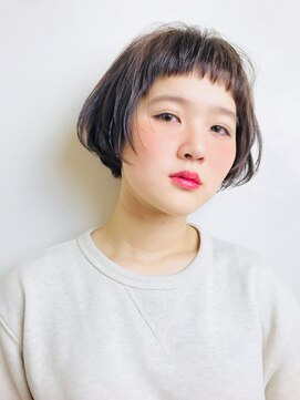 レンジシキチジョウジ (RENJISHI KICHIJOJI) ゆるふわデコだしバングボブ【RENJISHI】