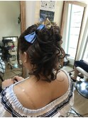 ふわふわポニーアレンジ【ヘアアレンジ　立川/立川南/八王子】