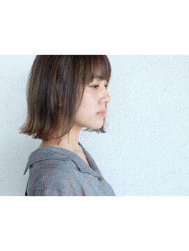 プライベートサロン キッテ(private salon kitte.) ぱつっとハイライトボブ