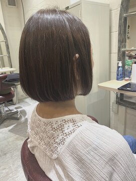 ヘアリゾートエーアイ 新宿西口店(hair resort Ai) まとまりボブ【Ai 新宿　美容室】