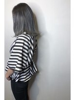 フロート 小阪店(float)&nbsp;グレーカラー_ココアブラウン,フリンジウェーブ