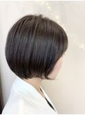 【AMAZING HAIR 中沢店/安達】丸みのある大人ボブ/ショートボブ