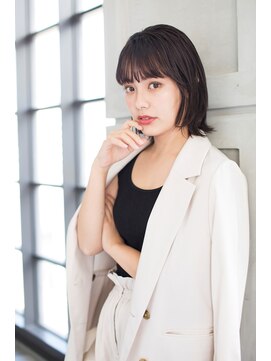 トティア 福島(Totia) 【Totia福島】美フォルムショートボブ×艶カラー