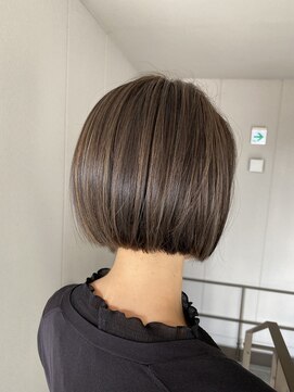 リバレッジ 広尾(Leverage) 細めハイライトアッシュベージュ【広尾/恵比寿】担当:柴崎 麻緒