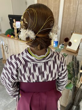 ヘアー テクニカ(hair Technica) 袴ヘア☆