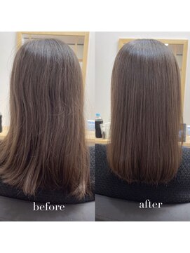 リアン 四条大宮店(Lien) 『髪質改善』ストレートエステ（縮毛矯正）（リタッチ可）