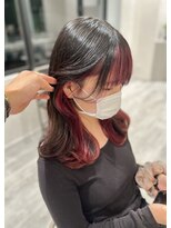 アッシュ 八王子店(Ash)&nbsp;インナーカラー/ピンク/ブリーチ/ダブルカラー/イルミナ/学割