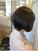 【Creo】ダークトーン×ショートボブ