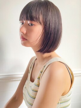 ディッセンバー 渋谷(December) 【December】就活カラー×ブリーチなし透明感グレージュカラー