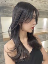 アリュウル 表参道 青山(Allure)&nbsp;褒められる。憧れ韓国くびれヘア/顔まわりカットレイヤーカット