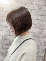 ネウィ 大分中央町店(newi)&nbsp;【KOTOMI】@koto._.mi1 ☆前下がり切りっぱなしボブ☆