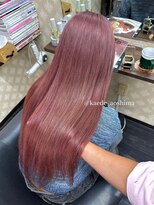 ファインズヘアー ボウ(Fine's Hair BOW) ブリーチ×ピンク