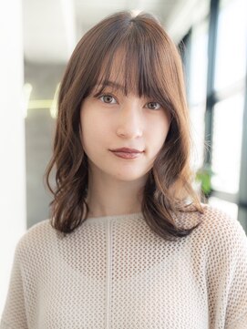 イオ 本厚木(io) 20代30代くびれレイヤー似合わせカットイメチェンフルバング