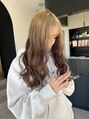 アンドアイズム(and.I'sm) ルーツカラーで、ニュアンスのある個性的な印象に。