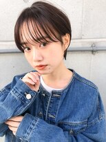 ロタ 吉祥寺(RoTa) 【かわいい！】耳掛けハンサムショート×ショコラアッシュ