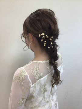 アドゥーヘア ヴィス(A do hair vis) 編みおろしアレンジ☆