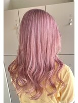 エイト 沖縄豊崎店(EIGHT toyosaki) 【EIGHT 豊崎】お客様スタイル_2ブリーチピンクアッシュ