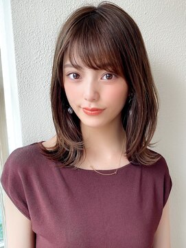 アフロート ディル(AFLOAT D'L) ★くびれヘアデジタルパーマチェリーブラウン