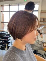 チルハウス(Chill-hus)&nbsp;襟足スッキリ大人キレイな奥行きショートボブ 20代30代40代