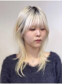 大人可愛いミディアムウルフレイヤー【カミケン黒岩店/福島】