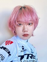 アルバム 銀座(ALBUM GINZA)&nbsp;似合わせカットメルティカラーアプリコットオレンジ_79667