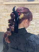 アロマ ヘアー ルーム 新宿店(AROMA hair room)&nbsp;パーティーヘアセット×卒業式×韓国風
