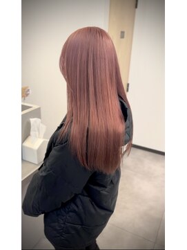 リノショアーズ 元町店(RINOSHORES) 透明感抜群♪ダブルカラーブリーチハイトーンピンクグレージュ