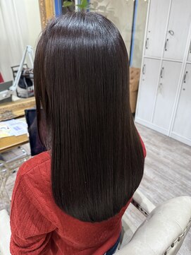 ラボヌールヘアーノーブル 新越谷店(La Bonheur hair noble) 極上髪質改善/美髪ストレート【美髪】【イメチェン】