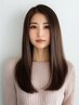 【クセが伸びるのに美髪】髪質改善酸性ストレート18,700円　 当日予約不可
