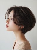 30代40代50代◎美髪大人ナチュラルショート/白髪ぼかし/髪質改善