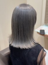 フェリエットバイビークール(feliette by Be-COOL) 【feliette】色落ちベージュのグレージュカラー