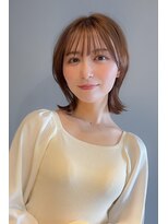 ファイン 美容室 深川店(FINE)&nbsp;透明感♪【髪質改善】内巻き艶感ショートボブ小顔レイヤーカット