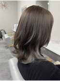 #インナーカラー　#ミディアムレイヤー　#cie-ra.