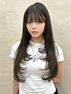 パルス ヨコハマ(PULSE yokohama) 韓国オンニレイヤー/ワンカール/オリーブブラウン