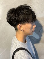 ニアウ 高崎店(Niau)&nbsp;メンズマッシュシャドウパーマ群馬高崎眉毛韓国