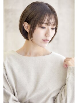 ミチオ ノザワ ヘアサロン ギンザ(Michio Nozawa HAIR SALON Ginza) 小顔丸みボブ×似合わせカット【瀧上丈司】