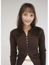 イル(ill) たっぷりロングレイヤースタイル ワンカール 簡単スタイリング