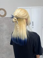 ワンズクロエ 原宿店(ONE's Chloe) イメチェンピンクベージュアンブレラカラー前髪