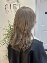 シエル 大名店(CIEL)&nbsp;ブリーチ必須◎ハイトーンカラー
