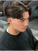 フェザーパーマ ニュアンスパーマ センターパート 韓国 天文館
