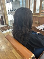 トップヘアー 中庄店(TOP HAIR fuapua) 《TOPHAIR 中庄店/きゃん》ゆるふわパーマ×ミディアム