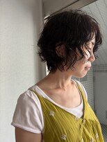 ヘアアンドスペース ベロン(hair&space velon) ショートボブパーマ