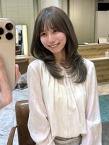 アテナ(ATENA) ミントベージュミントグレージュ顔周り顔周りレイヤー髪質改善